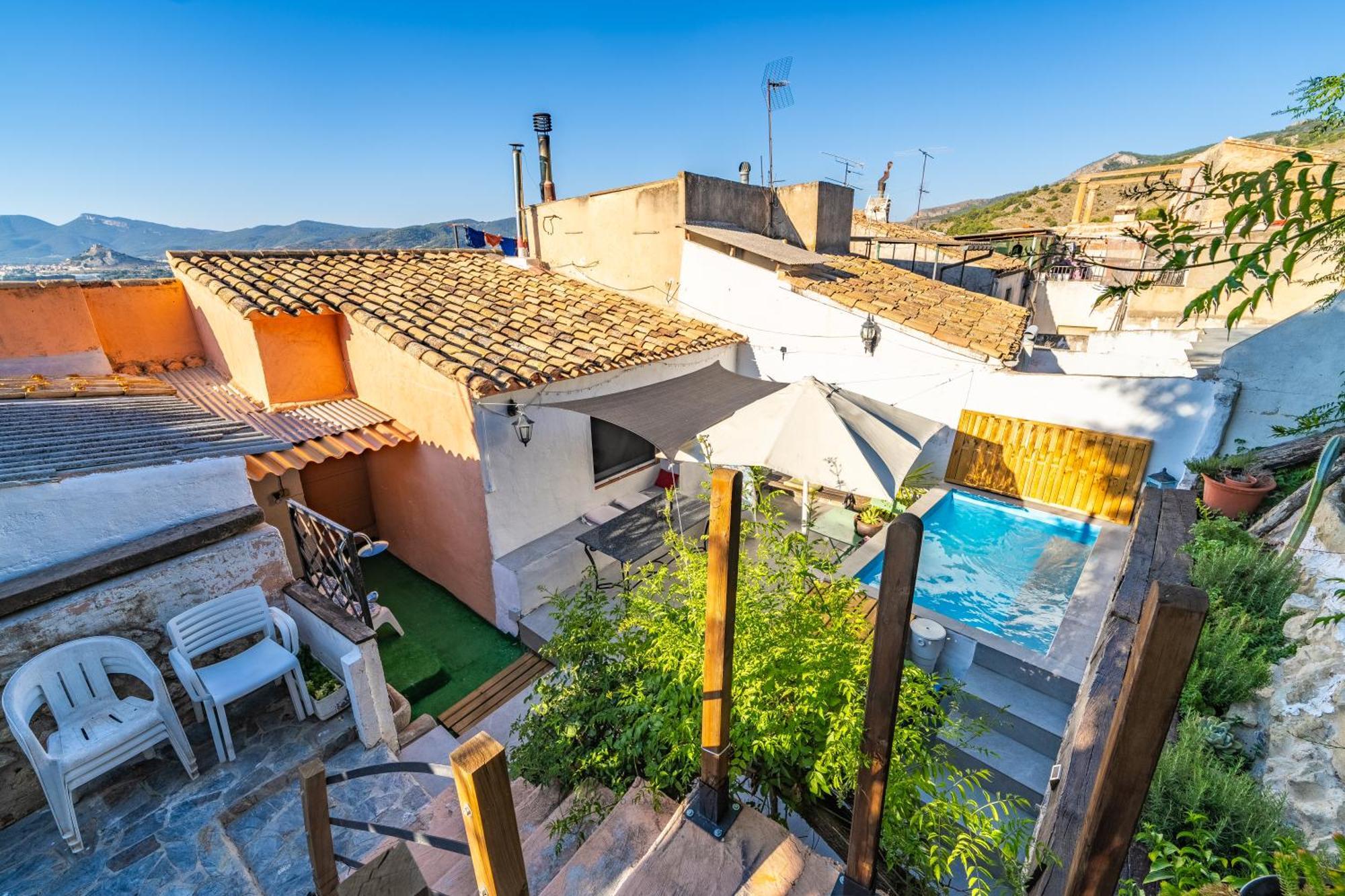 Casa Cuquet De Llum Onil Villa Exterior photo